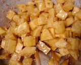 冷食作ろ❤【キャラ弁】の友サイコロ大学芋作り方4写真