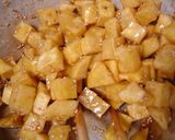 冷食作ろ❤【キャラ弁】の友サイコロ大学芋作り方4写真