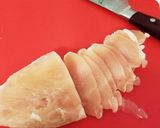 むね肉をしゃぶしゃぶする方法作り方1写真