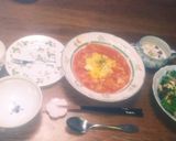 超簡単❗トマト缶で鶏肉のトマト煮込み☺⛄作り方5写真