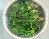 ほうれん草の冷凍保存方法・茹で方作り方4写真
