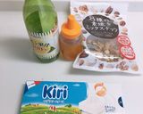 クリチとナッツのトースト★簡単おやつ作り方2写真