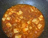 ご飯にかけても美味しい!ピリ辛麻婆豆腐!作り方5写真