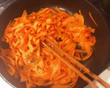 【簡単】にんじんのきんぴら風　麺つゆ炒め作り方2写真