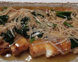 厚揚げのえのきとほうれん草のあんかけ♪作り方6写真