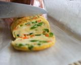 簡単10分♪ふわふわ彩り卵焼き作り方7写真