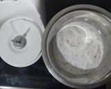 吟醸酒のケーキ (桜)作り方2写真