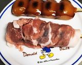 肉巻みたらし団子焼き作り方2写真