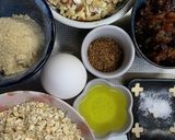 コーヒー香るオートミールクッキー作り方1写真