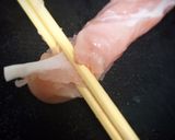 梅しそチーズささみカツ作り方2写真