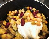 サツマイモと蒸し豆のヨーグルトサラダ作り方3写真