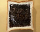 海苔きんぴらチーズ！冷凍作りおきトースト作り方3写真