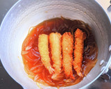エビフライの玉子とじ丼✿鎌倉丼作り方8写真