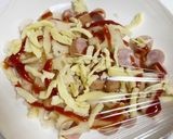 簡単おかず!5分!レンコンのピザ風焼き作り方3写真