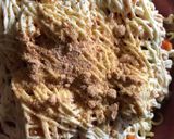 アル中パウダー　エビチリ焼きそば添え作り方3写真