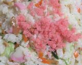 ひな祭りは生ハム入りのピンクちらし寿司作り方5写真