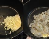 海老とそら豆のガーリックバター炒め作り方5写真