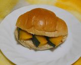 発芽玄米ロールのかぼちゃの炊いたんサンド作り方3写真