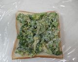 冷凍作りおき！クリチブロッコリートースト作り方3写真