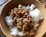 納豆と姜葱醤のご飯(業務スーパー)作り方3写真