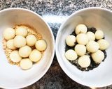 栄養満点豆腐白玉だんご　きなこ&黒胡麻作り方7写真