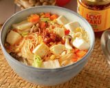 カルシウムたっぷり!牛乳de汁ビーフン!作り方7写真
