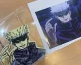 呪術廻戦　五条悟　キャラ　オブアート作り方4写真