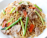胡椒を効かせて【オイスター焼きそば】作り方7写真