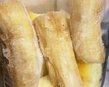 朝食のりんごスムージー作り方1写真