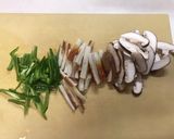 ★お弁当にも★椎茸とちくわの明太子炒め作り方1写真