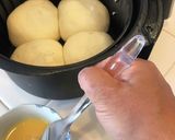 Air Fryerで 大きなあんぱん作り方21写真