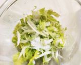 白菜とハムのゴマカラシマヨネーズあえ作り方3写真