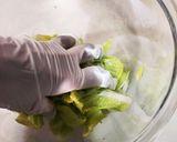 白菜とハムのゴマカラシマヨネーズあえ作り方4写真