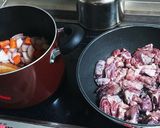 牛肉の赤ワイン煮込み濃厚 クリームペンネ作り方2写真