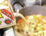 シーフードミックスの栄養満点豆乳スープ♪作り方12写真