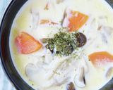 シーフードミックスの栄養満点豆乳スープ♪作り方16写真