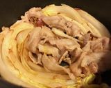豚バラと白菜のさっぱりきのこスープ作り方3写真