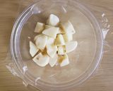 コンソメチーズベーコンのハッシュドポテト作り方1写真