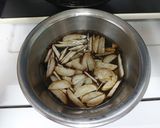 ゴボウと鶏肉の甘辛ぶっかけめし作り方1写真