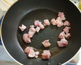 ゴボウと鶏肉の甘辛ぶっかけめし作り方2写真