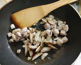 ゴボウと鶏肉の甘辛ぶっかけめし作り方3写真