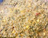 ほうれん草&ひよこ豆のスパイスカレー作り方7写真