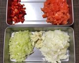フライパンで作るお手軽パエリア作り方1写真
