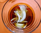 レンジで簡単！親子丼☆唐揚げリメイク作り方1写真