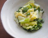 キャベツ・大葉のさっぱり酢の物♪作り方4写真