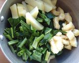 簡単！じゃが芋・ほうれん草のお味噌汁♪作り方3写真