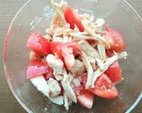 むね肉とトマトのナムル♪さっぱり♪作り方6写真