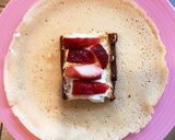 イチゴとカステラ♡おにぎらず風生ケーキ作り方3写真