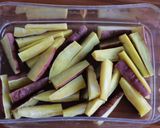 さつま芋の甘辛炒め作り方1写真