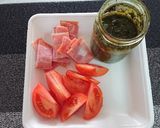 バジルソースのパスタ作り方1写真